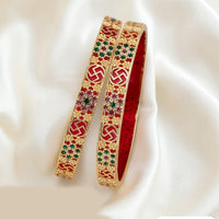 Tanish Art Jewellery Graceful Austrian Stone Bangles Set