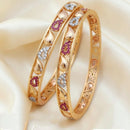 Tanish Art Jewellery Graceful Austrian Stone Bangles Set