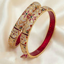 Tanish Art Jewellery Graceful Austrian Stone Bangles Set