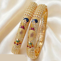Tanish Art Jewellery Luxury Meenakari Bangles Set