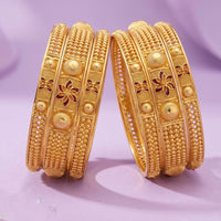 Tanish Art Jewellery Luxury Meenakari Bangles Set