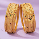 Tanish Art Jewellery Luxury Meenakari Bangles Set