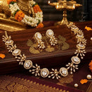 Tanish Art Jewellery Designer American Daimond Necklace Set