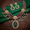 Tanish Art Jewellery Designer American Daimond Necklace Set