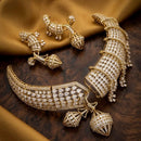 Tanish Art Jewellery Designer American Daimond Choker Necklace Set