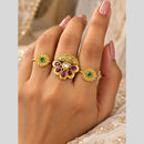 Tanish Art Jewellery Pota Stone Statement Ring