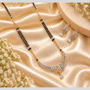 Tanish Art Jewellery Elegant Austrian Stone And Beads Mangalsutra Set