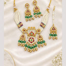 Tanish Art Jewellery Polki Kundan And Pearl Necklace Choker Set