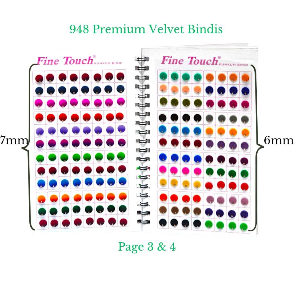 Batra Bindis Colorful bindis let your inner goddess glow in every shade.