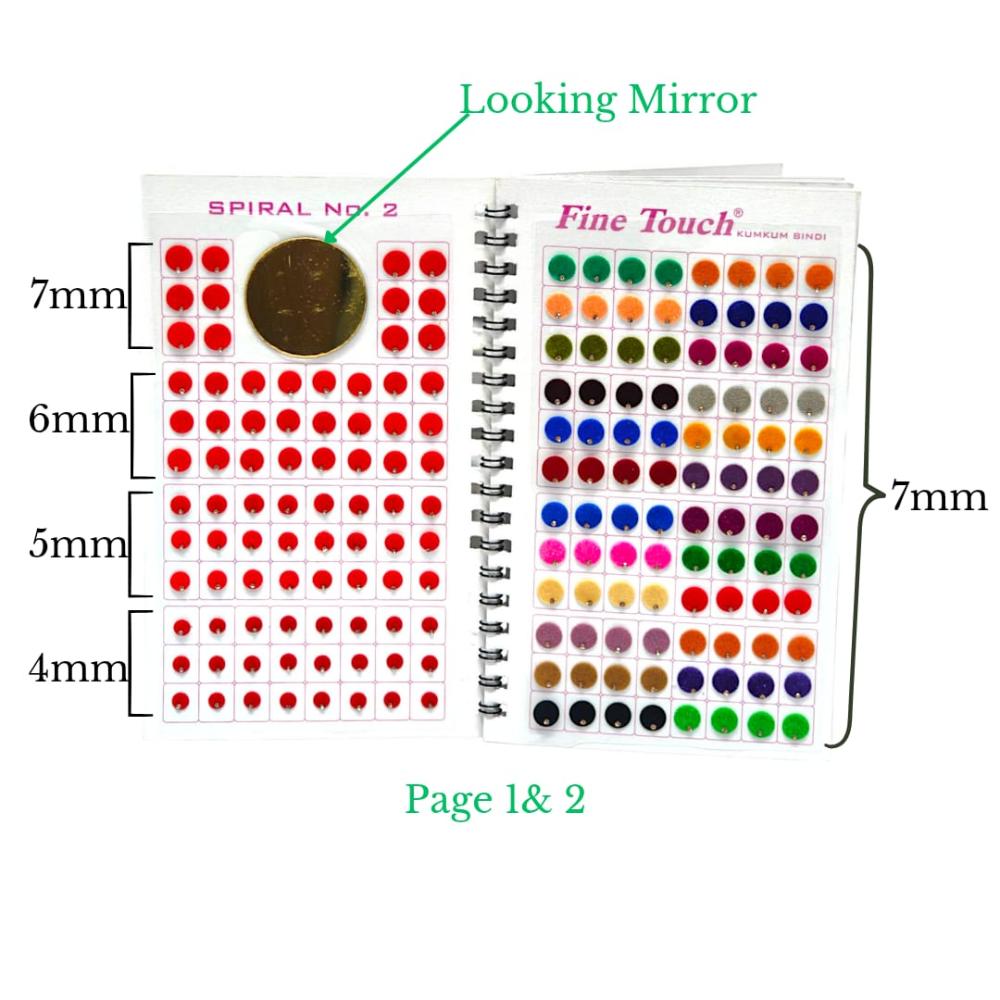 Batra Bindis Colorful bindis let your inner goddess glow in every shade.