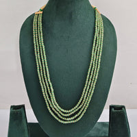 ZF Collection Traditional Beads Multi Layer Long Necklace Set 