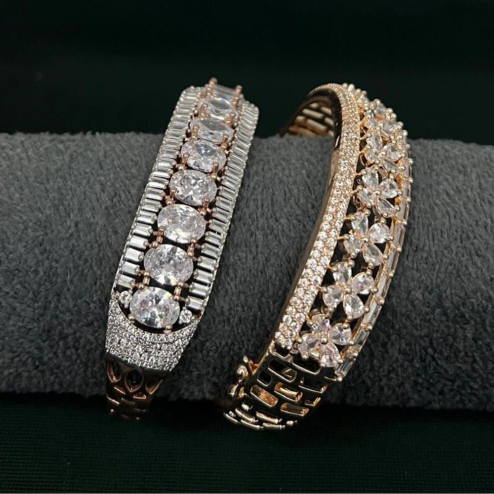 ZF Collection Beautiful American Diamond Bracelet (1 Piece Only)