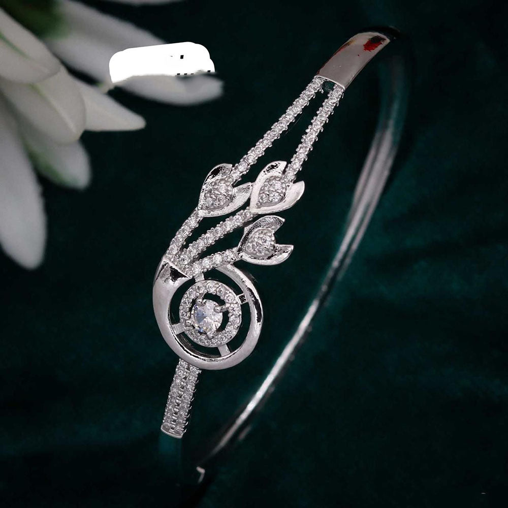 Ridhi Art Jewellery Elegant Austrian Stone Openable Bracelet