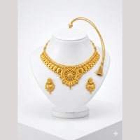 Kishi Jewels Traditional Gold Plated Choker Necklace Set (Pack of 6)