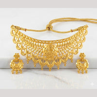 Kishi Jewels Traditional Gold Plated Choker Necklace Set (Pack of 6)