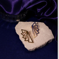 Viraasi Stylish Gold Plated Dangler Earrings
