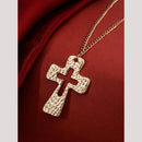 Viraasi Men's Classic Cross Chain Pendant