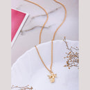 Viraasi Designer Austrian Stone Embellished Chain Pendant Girls & Women