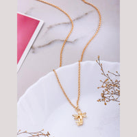 Viraasi Designer Austrian Stone Embellished Chain Pendant Girls & Women