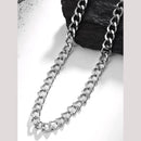 Viraasi Classic Silver Plated Chain For Men