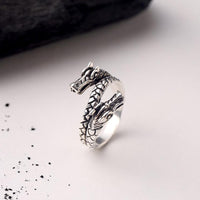 Viraasi Oxidised Plated Men's Statement Ring