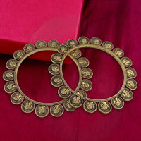 Urthn Traditional Oxidised Plated Bangles Set For Women (Set of 6)