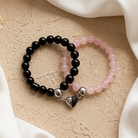 Urthn Eternal Bond Magnetic Couple Bracelet Set