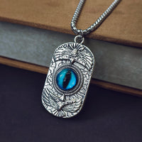 Urthn Dragon Devil's Eye Chain Pendant (Pack Of 6)