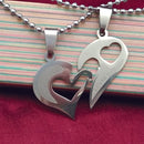 Urthn Heart Shape " I LOVE YOU " Chain Pendant- 1404877 (Pack Of 6)