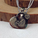 Urthn Heart Shape Love Chain Pendant- 1404888 (Pack Of 6)