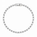 Urthn Dazzling American Diamond Silver Plated Bracelet | Trendy Festive & Party Wear(Pack of 3)