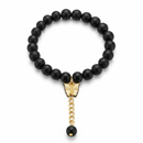 Urthn Gold Plated Beads Butterfly Stylish Bracelets(Pack of 12)
