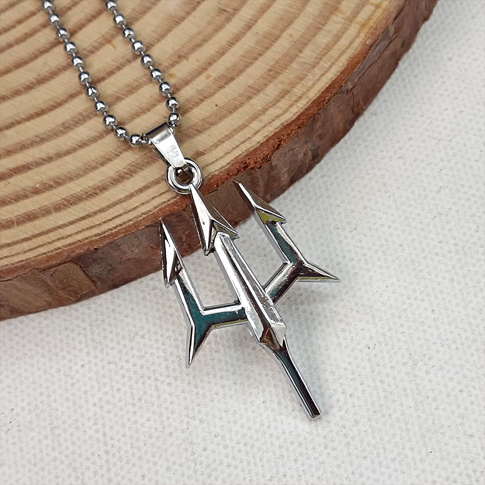 Urthn Trishul  Chain Pendant For Men