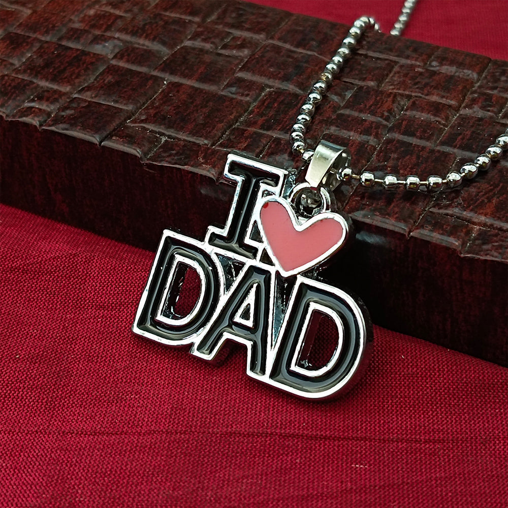 Urthn " I Love Dad" Chain Pendant