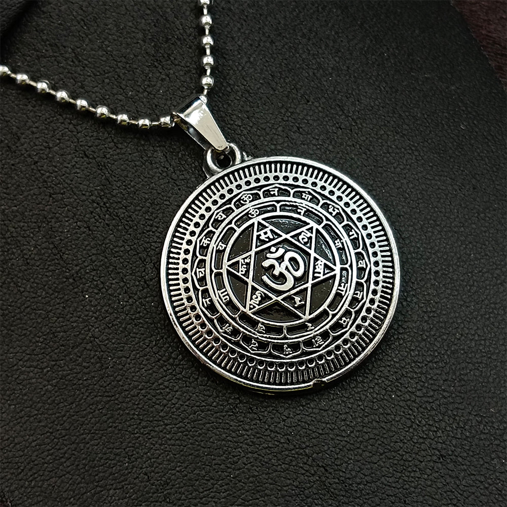 Urthn Sudarshan chakra Yantram Chain Pendant