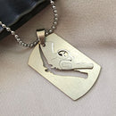 Urthn Gun Dog Chain Pendant For Men (Pack Of 6)
