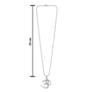Urthn Spiritual Om Symbol Pendant Chain for Men (Pack Of 6)