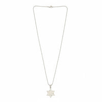 Urthn Stainless Steel Geometric Star Pendant Necklace(Pack of 6)