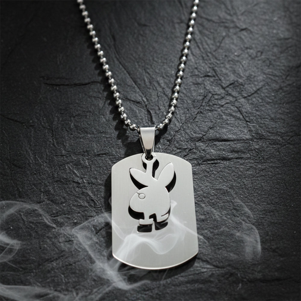 Urthn Trendy Bunny Face Chain Pendent For Mens(Pack of 6)