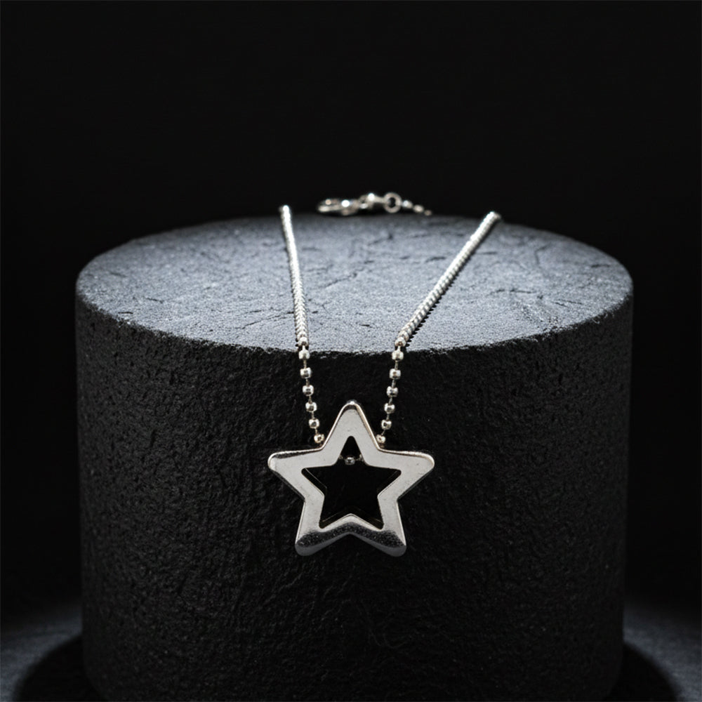 Urthn Modern Hollow Star Statement Pendant(Pack of 6)