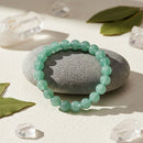 Urthn Green Aventurine Natural Stone Bracelet(Pack of 3)