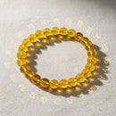 Urthn Citrine Natural Stone Bracelet(Pack of 3)