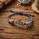 Urthn Mystic Hamsa Hand Beads Bracelet For Men (Set of 6)