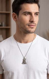 Urthn Hanuman Chain Pendant for Men  (Pack of 6)
