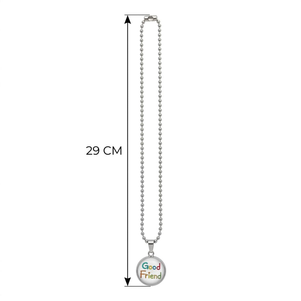 Urthn Fashion Best Friend Chain Pendant (Smalll) (Pack of 6)