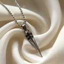 Urthn Triangle Pendant Necklace for Men(Pack of 6)