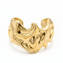 Urthn Glamorous Gold Finish Statement Kada Bracelet for women(Pack of 6)