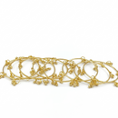 Urthn Gold Plated Viral Designer Kashmiri Bangles Set (8 Piece in Set) - Pack of 3