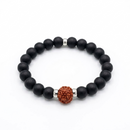 Urthn Handcrafted Spiritual Rudraksh Beads Bracelet(Pack of 6)