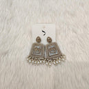 Dhwani Gold Plated Crystal Stone And Beads Dangler Earrings